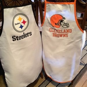 Fun team rival aprons